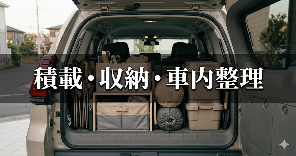 積載・収納・車内整理