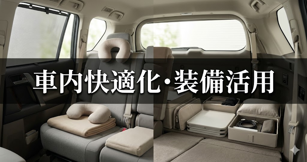 車内快適化・装備活用